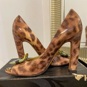 Roberto Cavalli Leopard Heels